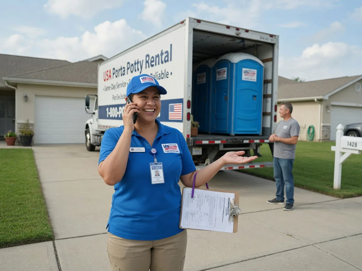 Portable Toilet Rental Onemo, VA FAQs